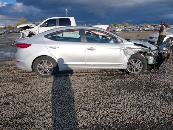 2018 Hyundai Elantra Value Edition with VIN KMHD84LF9JU505364, listed as a IAAI auction lot 40681923 with 42,132 mi miles. Bid and sale history available at carsss.com. Image 12.