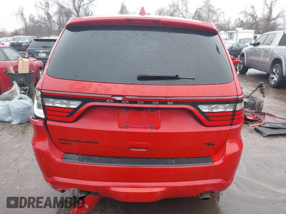 2017 Dodge Durango R/T with VIN 1C4SDJCT6HC664788, listed as a IAAI auction lot 38589035 with 133,080 mi miles and . Bid and sale history available at DreamBid. Image 16.