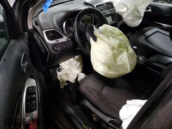 2012 Dodge Journey SXT with VIN 3C4PDDBGXCT257484, listed as a Copart auction lot 56529095 with Not provided miles and Non repairable. Bid and sale history available at DreamBid. Image 8.
