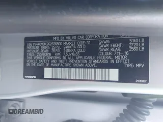 2016 Volvo XC60 T5 Drive-E Premier с VIN YV440MDK2G2836800, выставлен на аукционе IAAI как лот 42386640 с пробегом 101 809 миль миль и . История ставок и продаж доступна на DreamBid. Изображение 9.