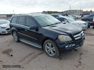 2011 Mercedes-Benz GL-Class GL 450 with VIN 4JGBF7BE4BA629312, listed as a IAAI auction lot 41384945 with 127,239 mi miles. Bid and sale history available at carsss.com. Image 1.
