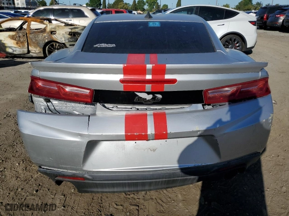 2017 Chevrolet Camaro 1LT with VIN 1G1FB1RS2H0141445, listed as a Copart auction lot 49708255 with NaN miles and Salvage Title. Bid and sale history available at carsss.com. Image 6.