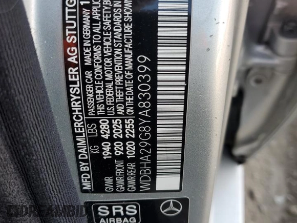 2000 Mercedes-Benz C 230/260/280/320 z VIN WDBHA29G8YA830399, wystawiony jako Copart lot #86919894 z przebiegiem 89 183 mil mil oraz Nie do naprawy • Non repairable. Historia ofert i sprzedaży dostępna na DreamBid. Obrazek 12.