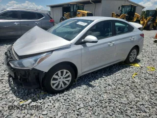 2021 Hyundai Accent SE with VIN 3KPC24A64ME130510, listed as a Copart auction lot 62145785 with 77,882 mi miles and Salvage title. Bid and sale history available at DreamBid. Image 1.