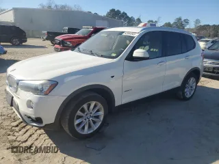 2017 BMW X3 sDrive28i with VIN 5UXWZ7C32H0V94776, listed as a Copart auction lot 42904945 with 144,258 mi miles and Salvage Title. Bid and sale history available at carsss.com. Image 1.