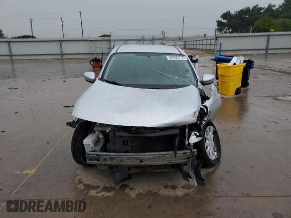 2015 Nissan Versa SV with VIN 3N1CN7APXFL831765, listed as a Copart auction lot 54522715 with 124,328 mi miles and Salvage title. Bid and sale history available at DreamBid. Image 5.