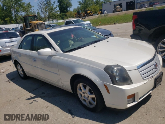 2007 Cadillac CTS with VIN 1G6DP577070162690, listed as a Copart auction lot 67911544 with 135,216 mi miles and Salvage Title. Bid and sale history available at carsss.com. Image 4.
