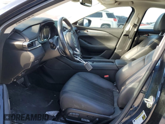 2021 Mazda 6 Carbon Edition with VIN JM1GL1WYXM1620010, listed as a Copart auction lot 89004155 with Not Provided miles and Salvage Title. Bid and sale history available at DreamBid. Image 7.