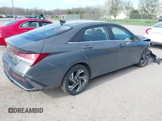 2024 Hyundai Elantra SEL with VIN KMHLS4DG8RU841099, listed as a IAAI auction lot 42120195 with 9,899 mi miles and . Bid and sale history available at DreamBid. Image 4.