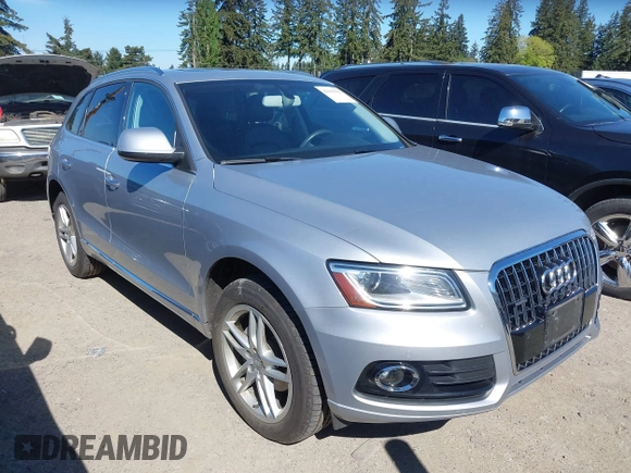 2015 Audi Q5 Premium Plus with VIN WA1LFAFP0FA007842, listed as a IAAI auction lot 42195991 with 107,105 mi miles and . Bid and sale history available at DreamBid. Image 1.