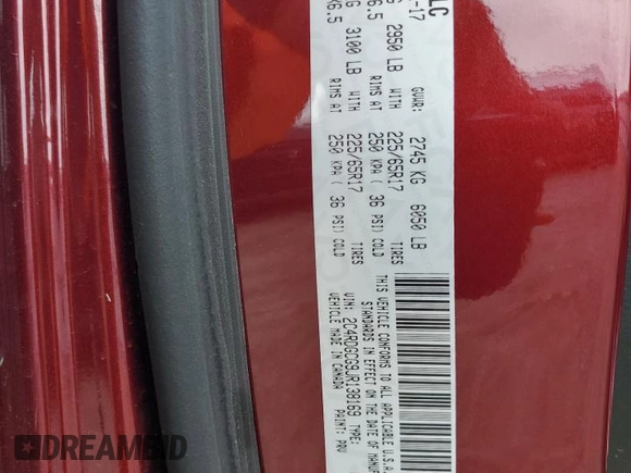 2018 Dodge Grand Caravan SXT z VIN 2C4RDGCG9JR138169, wystawiony jako Copart lot #55029105 z przebiegiem 52 782 mil mil oraz Szkoda całkowita • Salvage title. Historia ofert i sprzedaży dostępna na DreamBid. Obrazek 14.