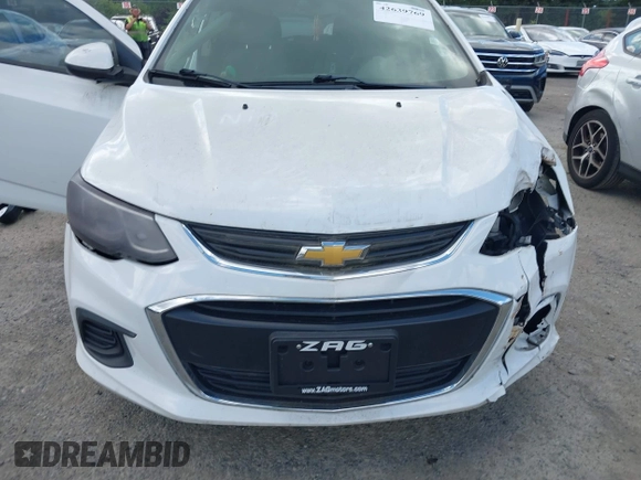 2017 Chevrolet Sonic LT with VIN 1G1JG6SH6H4151346, listed as a IAAI auction lot 42639769 with 90,872 mi miles and . Bid and sale history available at DreamBid. Image 14.