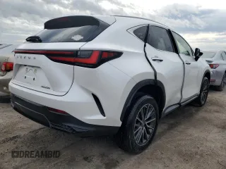 2022 Lexus NX with VIN JTJADCAZ1N5001141, listed as a Copart auction lot 75217764 with 0 mi miles and Salvage Title. Bid and sale history available at carsss.com. Image 3.