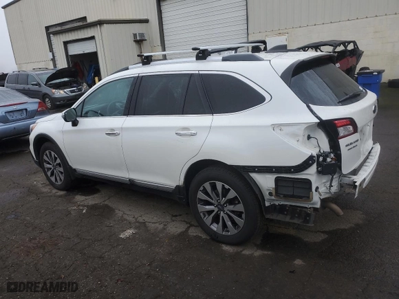 2017 Subaru Outback Touring with VIN 4S4BSATC7H3402229, listed as a Copart auction lot 88716185 with 46,436 mi miles and Salvage Title. Bid and sale history available at carsss.com. Image 2.
