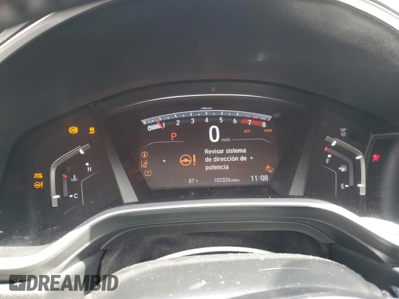 2020 Honda CR-V EX-L z VIN 7FARW1H86LE015750, wystawiony jako Copart lot #55824745 z przebiegiem 103 326 mil mil oraz Szkoda całkowita • Salvage title. Historia ofert i sprzedaży dostępna na DreamBid. Obrazek 9.
