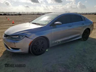2015 Chrysler 200 Limited with VIN 1C3CCCAB0FN746194, listed as a Copart auction lot 66034165 with 248,329 mi miles and Clean title. Bid and sale history available at DreamBid. Image 1.