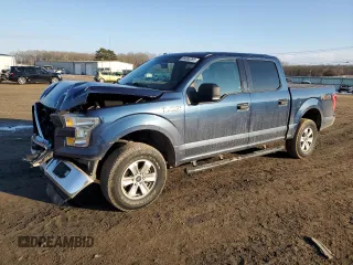 2016 Ford F-150 XLT with VIN 1FTEW1EF4GKE23377, listed as a Copart auction lot 89085265 with 124,089 mi miles and Clean Title. Bid and sale history available at carsss.com. Image 1.