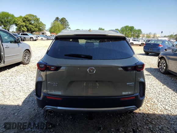 2024 Mazda CX-50 Premium Plus with VIN 7MMVABEY9RN165879, listed as a Copart auction lot 53045115 with 8,860 mi miles and Salvage title. Bid and sale history available at DreamBid. Image 6.