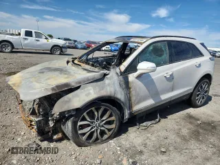 2024 Cadillac XT5 AWD Sport z VIN 1GYKNGRS5RZ718413, wystawiony jako Copart lot #54418795 z przebiegiem Nie podano mil oraz Szkoda całkowita • Salvage title. Historia ofert i sprzedaży dostępna na DreamBid. Obrazek 1.