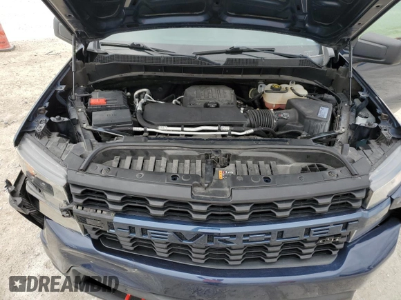 2020 Chevrolet Silverado 1500 Custom with VIN 1GCRWBEK4LZ367009, listed as a Copart auction lot 47017405 with 61,900 mi miles and Non Repairable. Bid and sale history available at carsss.com. Image 12.