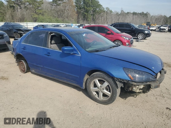 2005 Honda Accord EX with VIN 1HGCM567X5A109233, listed as a Copart auction lot 48531265 with Not Provided miles and Salvage Title. Bid and sale history available at DreamBid. Image 4.