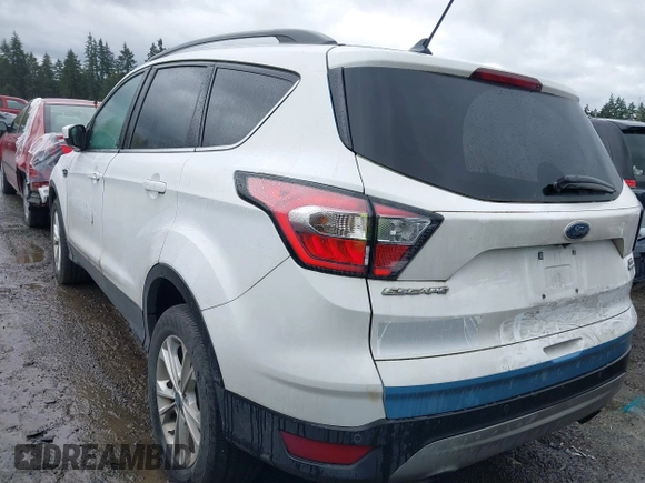 2018 Ford Escape SEL with VIN 1FMCU9HD5JUA42764, listed as a IAAI auction lot 41869026 with 84,958 mi miles. Bid and sale history available at carsss.com. Image 3.