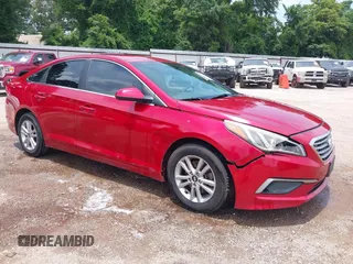 2017 Hyundai Sonata SE z VIN 5NPE24AFXHH528301, wystawiony jako IAAI lot #42410198 z przebiegiem 189 007 mil mil oraz . Historia ofert i sprzedaży dostępna na DreamBid. Obrazek 1.