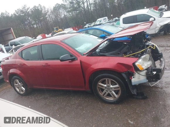 2014 Dodge Avenger SE with VIN 1C3CDZAG3EN218899, listed as a IAAI auction lot 41569599 with 158,474 mi miles. Bid and sale history available at carsss.com. Image 12.