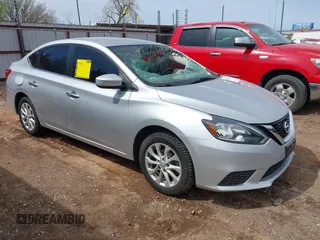 2019 Nissan Sentra SV z VIN 3N1AB7AP2KY296928, wystawiony jako IAAI lot #41923708 z przebiegiem 70 853 mil mil oraz . Historia ofert i sprzedaży dostępna na DreamBid. Obrazek 1.