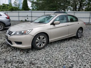 2014 Honda Accord LX z VIN 1HGCR2F35EA244388, wystawiony jako Copart lot #57710005 z przebiegiem 88 628 mil mil oraz Szkoda całkowita • Salvage title. Historia ofert i sprzedaży dostępna na DreamBid. Obrazek 1.