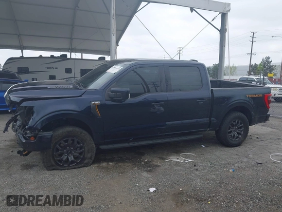 2022 Ford F-150 XL with VIN 1FTEW1E80NFB07689, listed as a IAAI auction lot 41891624 with 41,515 mi miles and . Bid and sale history available at carsss.com. Image 15.