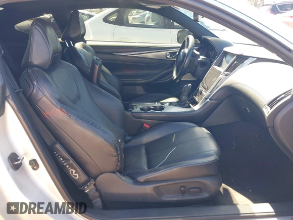 2018 Infiniti Q60 Luxe with VIN JN1EV7EK2JM343030, listed as a IAAI auction lot 42827233 with 97,945 mi miles and . Bid and sale history available at DreamBid. Image 5.