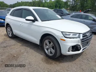 2018 Audi Q5 Premium Plus z VIN WA1BNAFYXJ2041670, wystawiony jako IAAI lot #42097045 z przebiegiem 114 315 mil mil oraz . Historia ofert i sprzedaży dostępna na DreamBid. Obrazek 1.