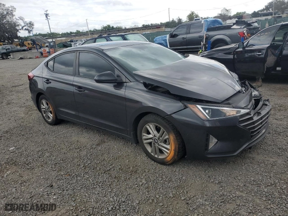 2020 Hyundai Elantra Value Edition with VIN 5NPD84LF3LH594852, listed as a Copart auction lot 50133555 with 132,523 mi miles and Non Repairable. Bid and sale history available at carsss.com. Image 4.