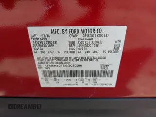 2016 Ford Explorer Sport с VIN 1FM5K8GT6GGC53206, выставлен на аукционе IAAI как лот 42462931 с пробегом 172 760 миль миль и . История ставок и продаж доступна на DreamBid. Изображение 9.