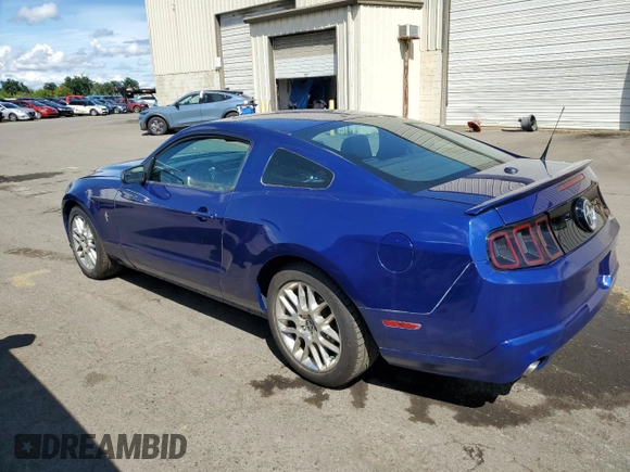 2013 Ford Mustang V6 with VIN 1ZVBP8AM9D5267518, listed as a Copart auction lot 59045045 with 109,835 mi miles and Salvage title. Bid and sale history available at DreamBid. Image 2.