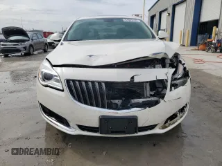 2014 Buick Regal Premium I with VIN 2G4GP5EX6E9202122, listed as a Copart auction lot 47023135 with 128,687 mi miles and Salvage Title. Bid and sale history available at DreamBid. Image 5.