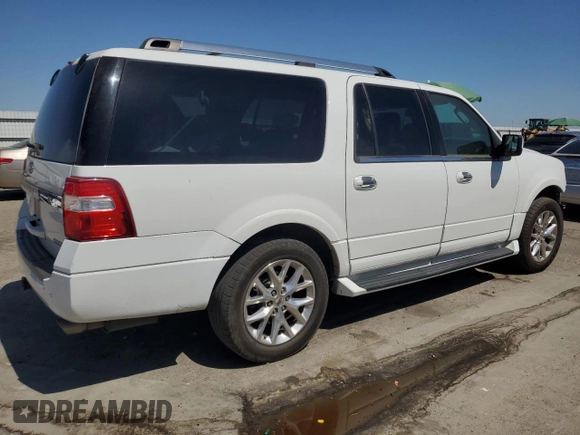 2017 Ford Expedition Max Limited with VIN 1FMJK1KT4HEA74088, listed as a Copart auction lot 62376465 with 128,983 mi miles and Salvage title. Bid and sale history available at DreamBid. Image 3.