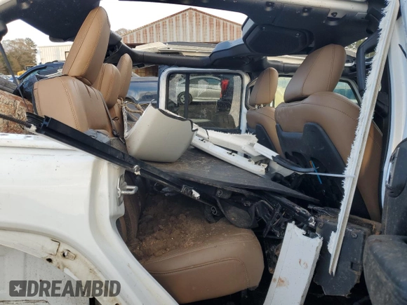 2021 Jeep Wrangler Unlimited Rubicon с VIN 1C4HJXFG1MW759580, выставлен на аукционе Copart как лот 42526775 с пробегом Не указан миль и Списание • Salvage title. История ставок и продаж доступна на DreamBid. Изображение 10.
