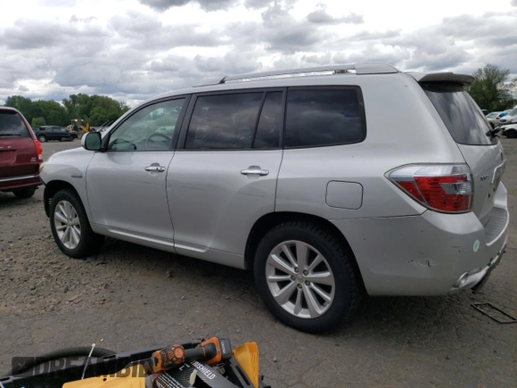 2008 Toyota Highlander Hybrid with VIN JTEEW41A582002339, listed as a Copart auction lot 60844834 with 59,775 mi miles and Salvage Title. Bid and sale history available at carsss.com. Image 2.