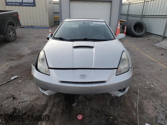 2005 Toyota Celica GT with VIN JTDDR32T550188277, listed as a Copart auction lot 84837824 with 185,709 mi miles and Salvage Title. Bid and sale history available at carsss.com. Image 5.