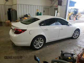 2015 Buick Regal Premium II with VIN 2G4GR5GX1F9250281, listed as a Copart auction lot 53892145 with 152,596 mi miles and Clean Title. Bid and sale history available at carsss.com. Image 3.