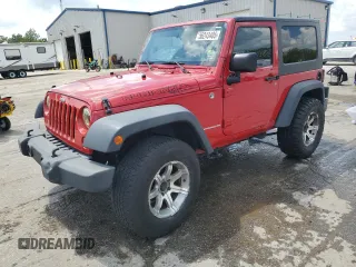 2008 Jeep Wrangler Rubicon with VIN 1J8GA641X8L586923, listed as a Copart auction lot 56243405 with 93,173 mi miles and Salvage title. Bid and sale history available at DreamBid. Image 1.