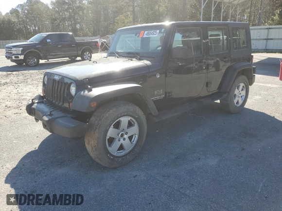 2009 Jeep Wrangler Unlimited X with VIN 1J4GA391X9L788932, listed as a Copart auction lot 49004925 with 105,674 mi miles and Salvage Title. Bid and sale history available at carsss.com. Image 1.