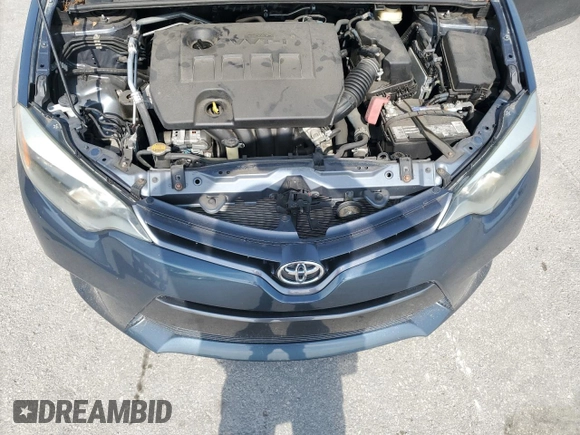 2016 Toyota Corolla L with VIN 2T1BURHE1GC744479, listed as a Copart auction lot 58803315 with 45,472 mi miles and Salvage title. Bid and sale history available at DreamBid. Image 11.