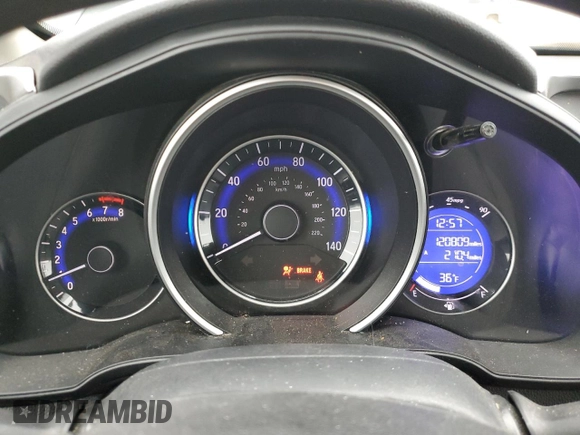 2019 Honda Fit LX with VIN 3HGGK5G43KM736074, listed as a Copart auction lot 84962294 with 120,809 mi miles and Non Repairable. Bid and sale history available at DreamBid. Image 9.