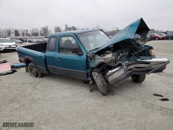 1993 Ford Ranger XL with VIN 1FTCR15U0PPA69745, listed as a Copart auction lot 86398704 with 20,682 mi miles and Salvage Title. Bid and sale history available at carsss.com. Image 4.