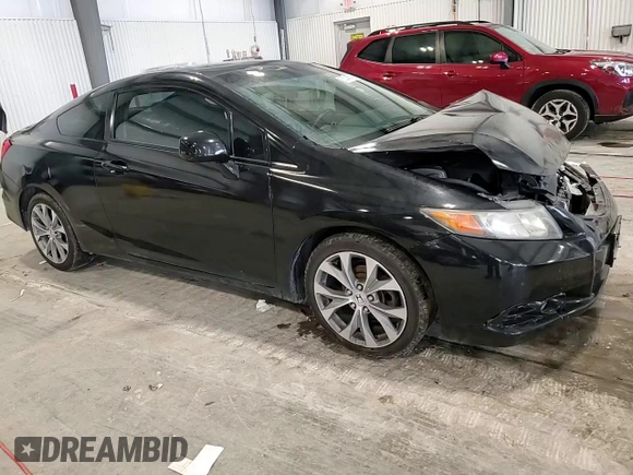 2012 Honda Civic Si with VIN 2HGFG4A53CH708655, listed as a Copart auction lot 55245035 with 141,209 mi miles and Salvage title. Bid and sale history available at DreamBid. Image 13.