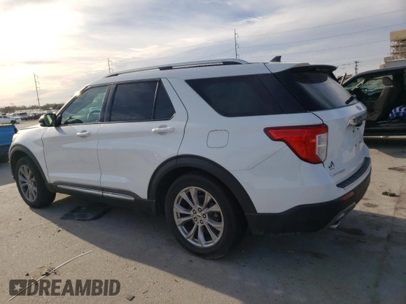 2022 Ford Explorer Limited with VIN 1FMSK7FH3NGA64018, listed as a Copart auction lot 43249475 with 0 mi miles and Salvage Title. Bid and sale history available at carsss.com. Image 2.