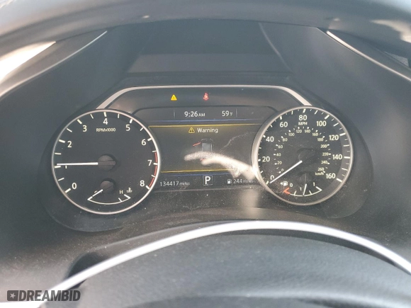 2015 Nissan Murano S with VIN 5N1AZ2MG1FN255566, listed as a Copart auction lot 46736765 with 134,417 mi miles and Salvage Title. Bid and sale history available at carsss.com. Image 9.